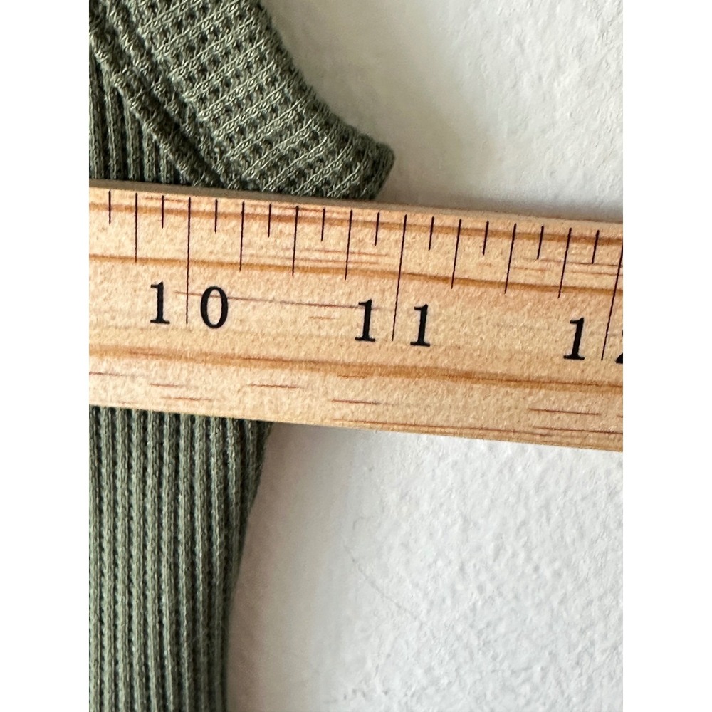 American Eagle Womens Bodysuit Set 2 Pack Beige Green Size Small Boho Clean Girl - Picture 7 of 9